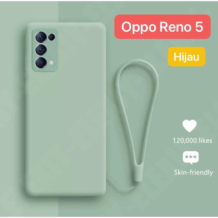 Case Oppo Reno 5 Cover    Silikon Casing Kesing Handphone