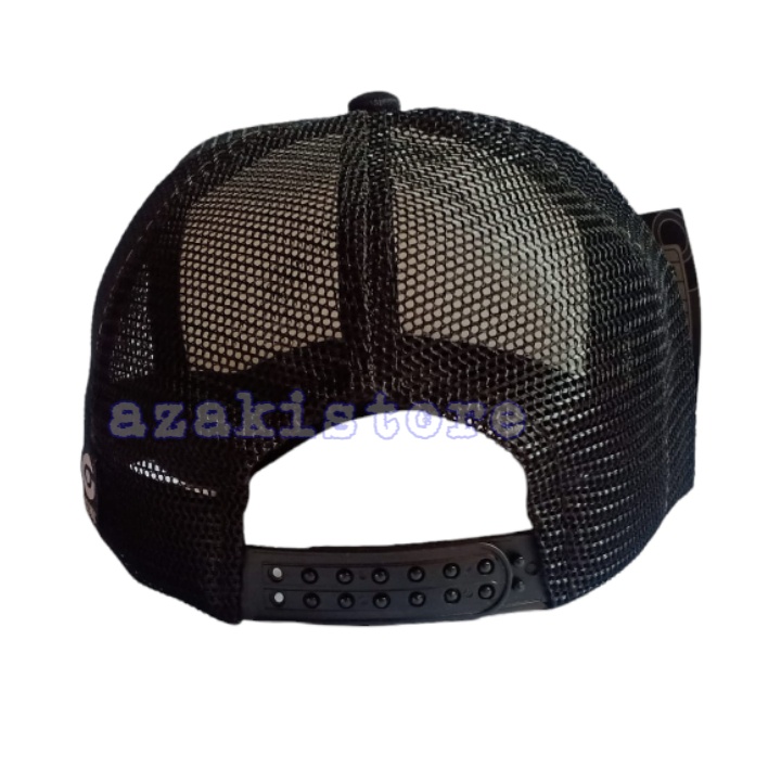 Topi Hitam Depan Putih Keren