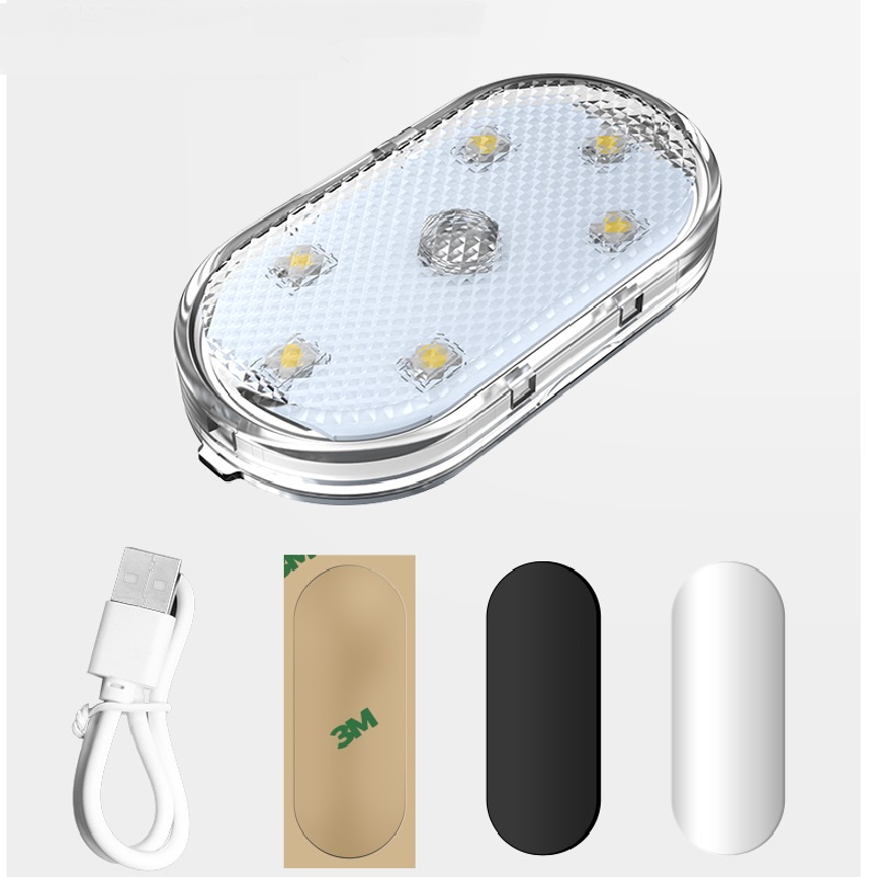 【6 LED】Lampu Mobil Plafon Kabin/Touch Light Mobil/Lampu Sentuh Kabin Mobil