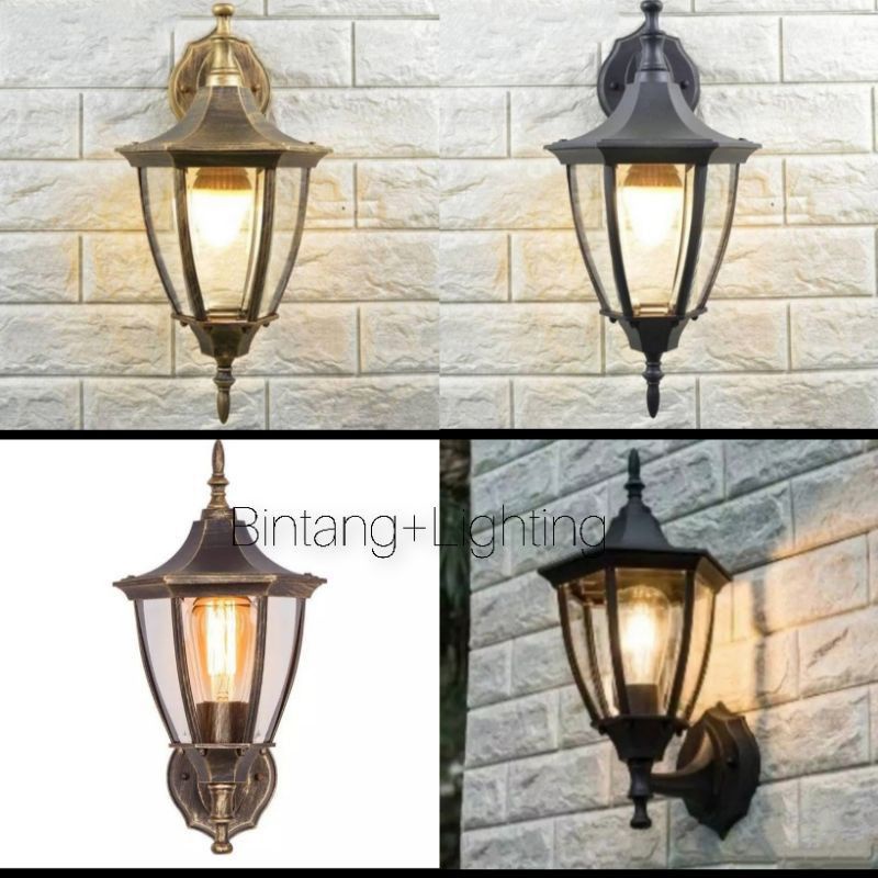 LAMPU DINDING KLASIK OUTDOOR