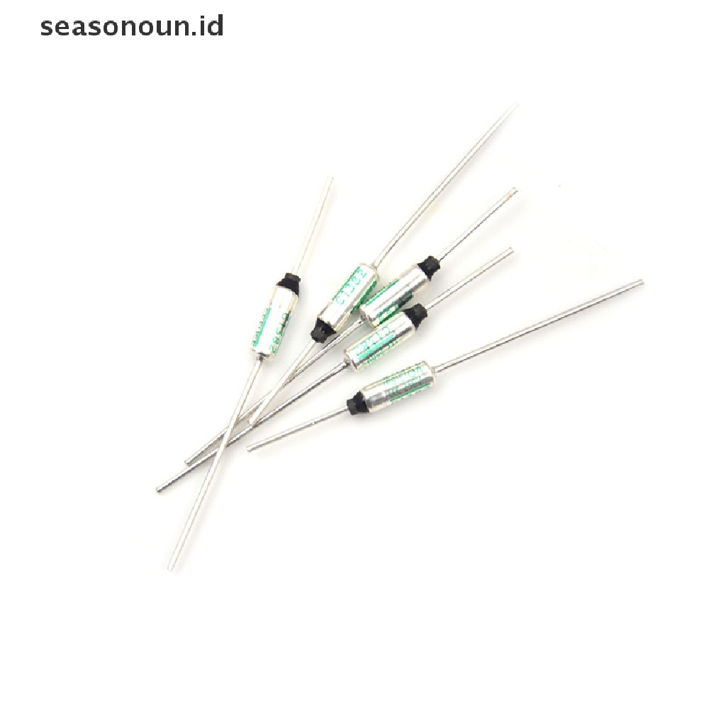 【seasonoun】 5pcs SF129E Sefuse Cutoffs NEC Thermal Fuse 133°C 133 Celsius Degree 10A 250V .