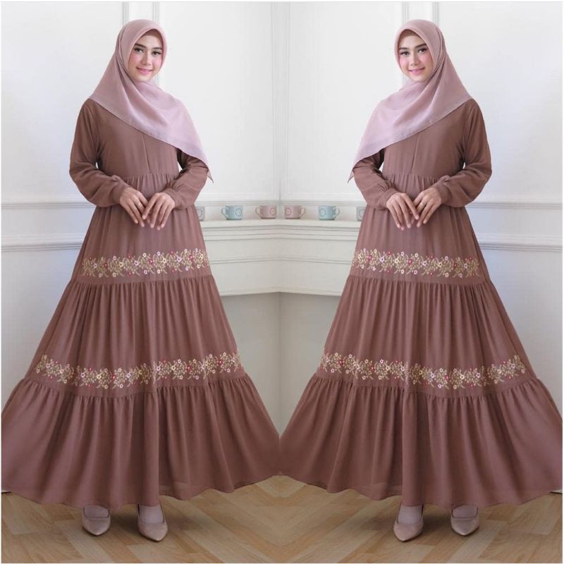 gamis bordir