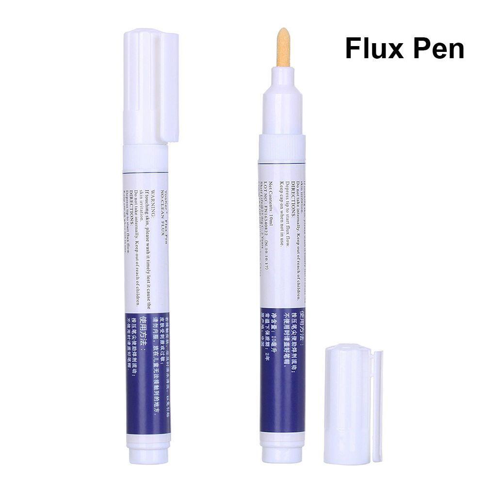 Top 2pcs Flux Pen Papan PCB Yang Berguna Pena Solder Permukaan Dudukan