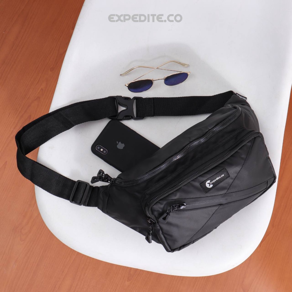 Waistbag Ziger Expedite.co - Tas pinggang Waterproof Tas Pria tas tahan air  tas salempang Resleting YKK