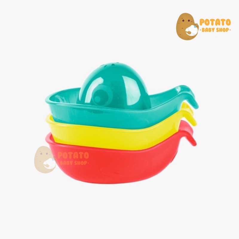 Playgro Float and Scoop Whales / Mainan Mandi Anak