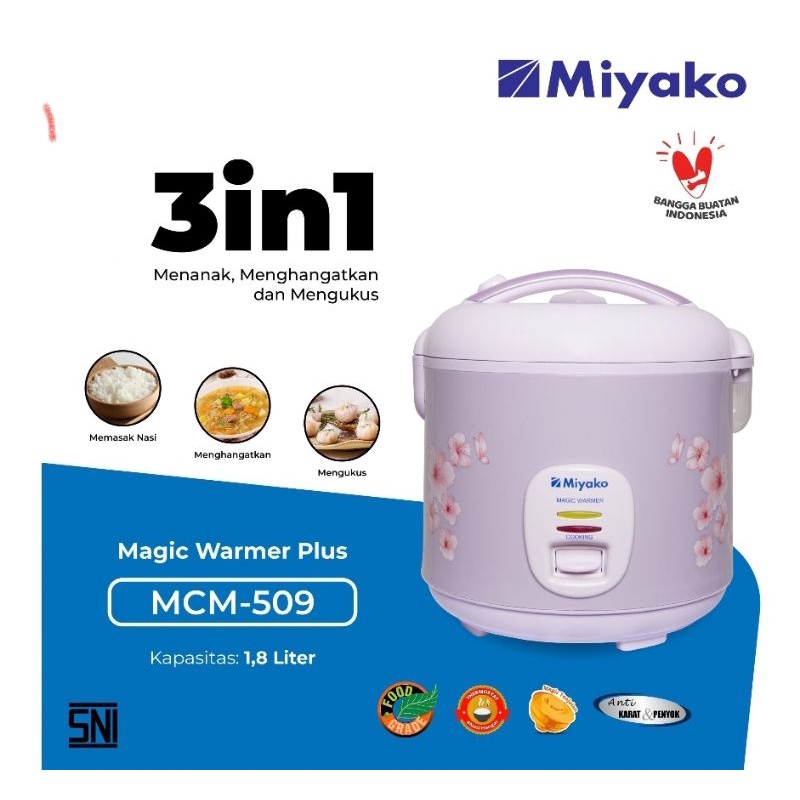RICE COOKER MIYAKO 509