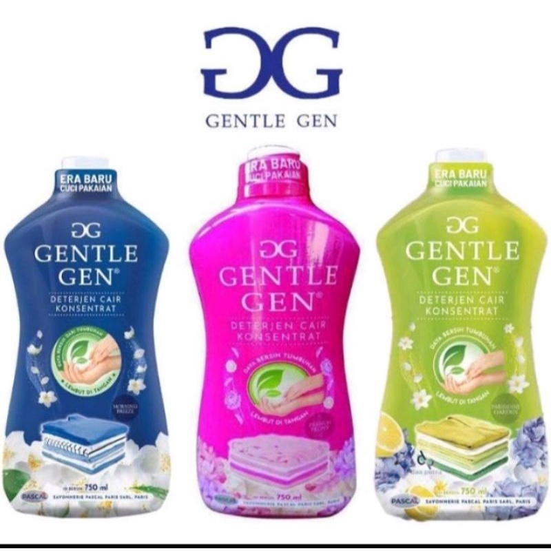 gentle Gentle gen deterjen cair liquidl 700 ml +packing dus