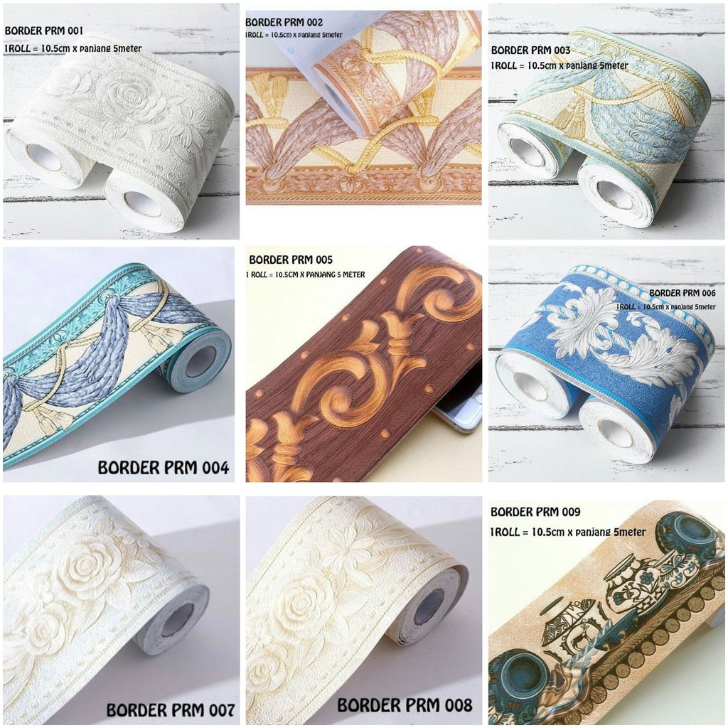 BORDERLIST WALLBORDER | BORDER LIST WALLPAPER | LIS TEMBOK | WALLPAPER LIST | WALL BORDER LIST | LIS