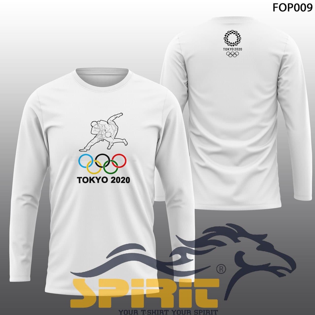 Kaos Judo Japan Baju Judo T-Shirt Pria Big size Olahraga Combed 24s Distro Lengan Panjang