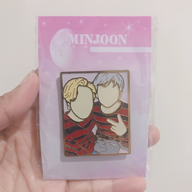 BTS Enamel Pin Namjoon Jimin