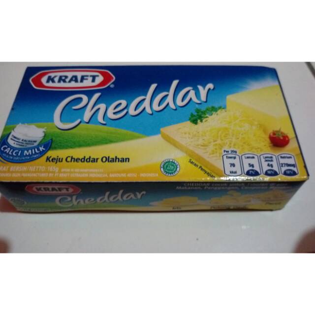 

KRAFT CHEDDAR OLAHAN 165 gram