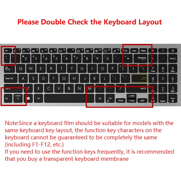 Untuk 15.6 Inch ASUS vivobook 15X S5600/VIVOBOOK15 oled k513 m513ua v5050e S5600FL VIVOBOOK15 X2020 Lembut Ultra-Tipis Silikon Pelindung Penutup Keyboard Laptop