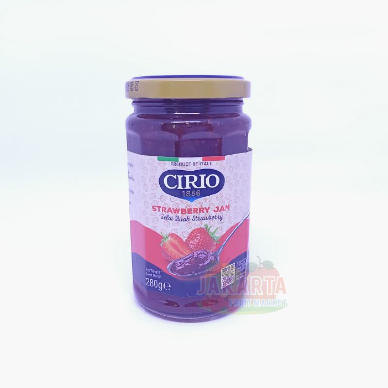 

CIRIO STRAWBERRY JAM 280G