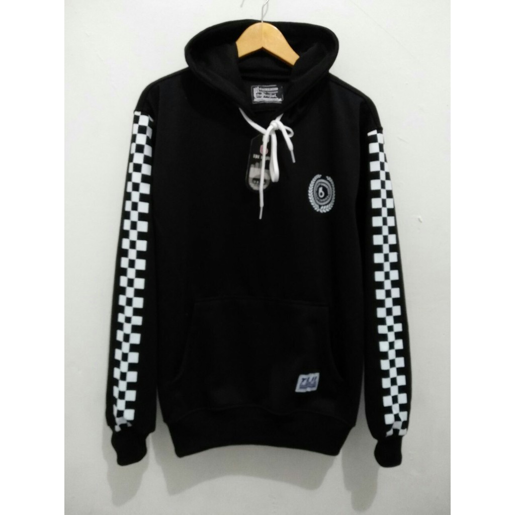 SWEATER HOODIE LIST CATUR // SWEATER PRIA TERBARU