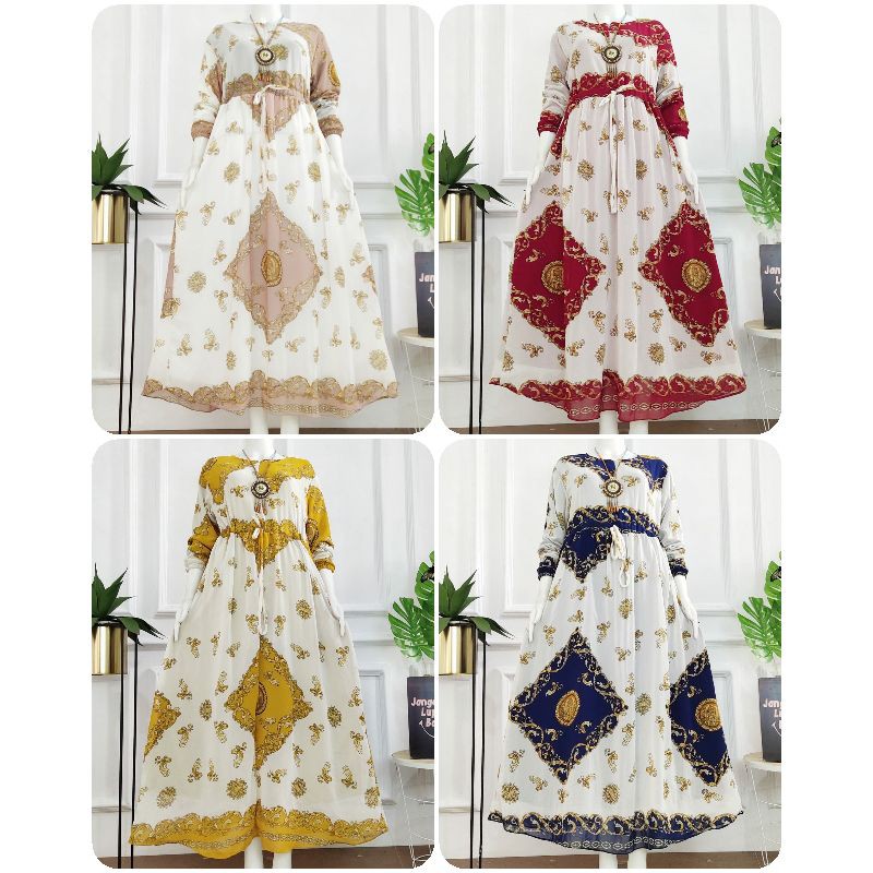 gamis maxy sultan ceruty babydoll