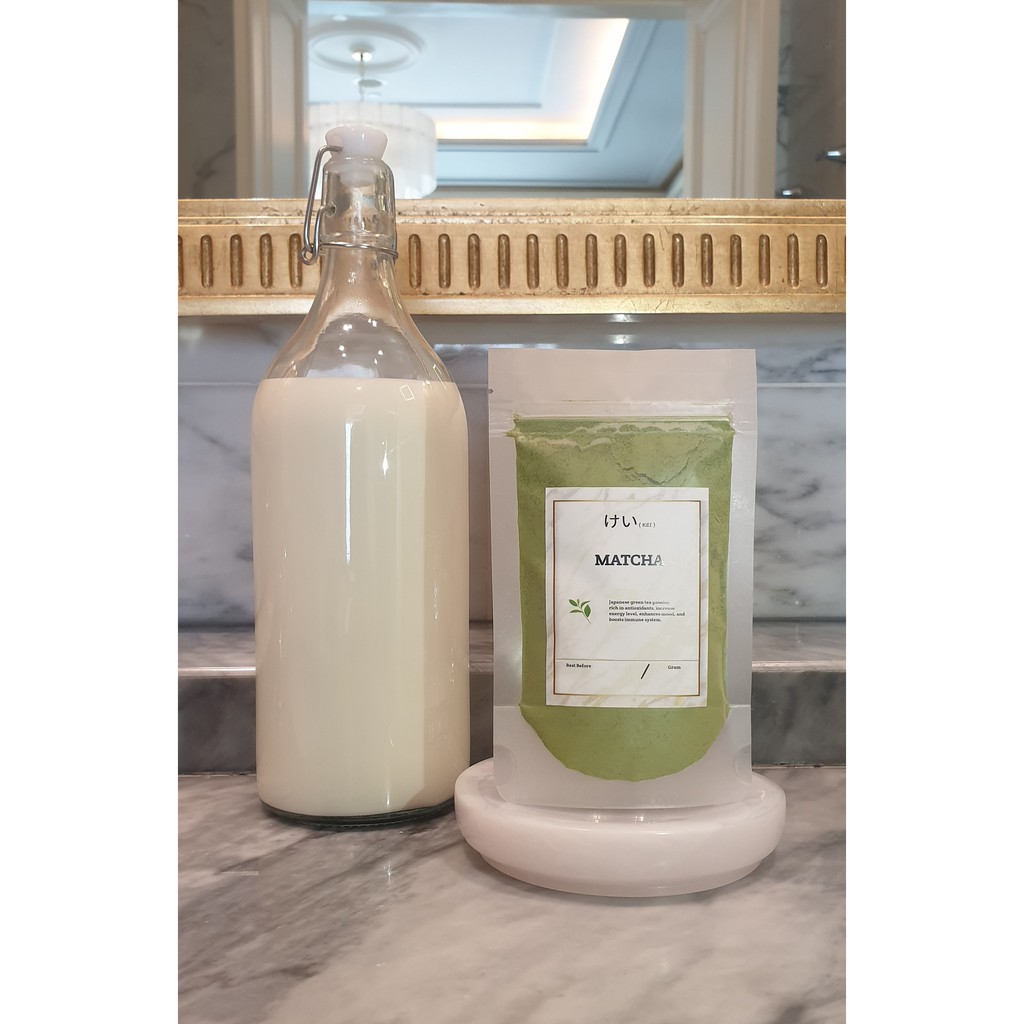 

Bubuk Matcha Premium / Japan Greentea Powder 100 Gram - KEI (けい)