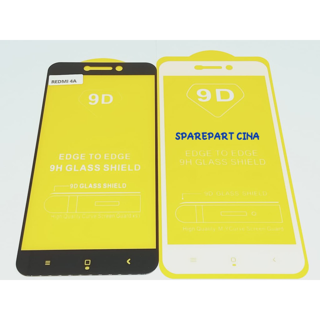 ANTI GORES FULL WARNA XIAOMI REDMI 4A / ANTIGORES KACA XIAOMI RMI 4A