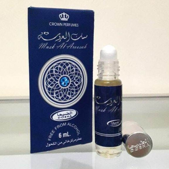 MUSK AL AROOSAH Parfum DOBHA Kemasan 6ml Minyak Wangi Roll On Non Alkohol