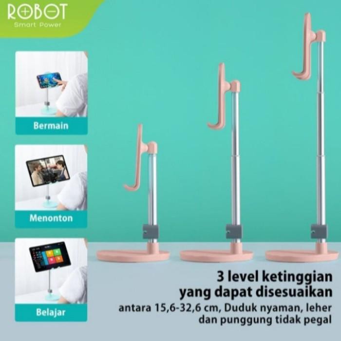 Robot Phone Holder Universal RT-US08 - Three Section Stretch Aluminium Alloy