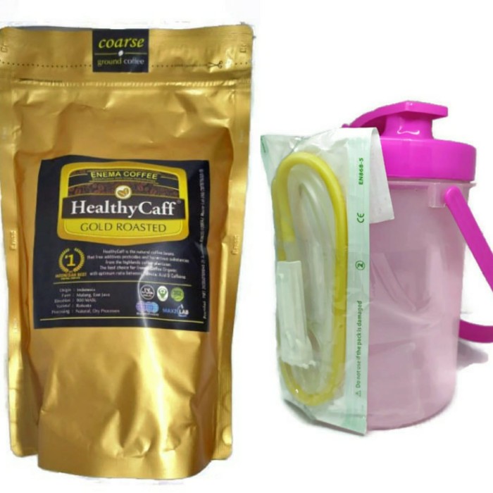 

danies125 Paket Enema Pemula (Enema Kopi + Paket Jug) - Medium Roasted murah