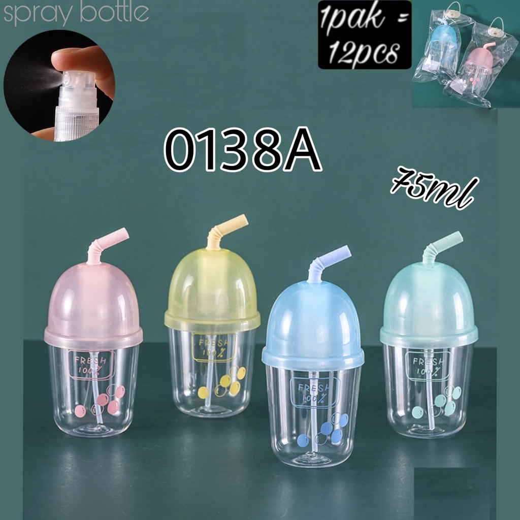 botol spray 75ml motif boba 0138A