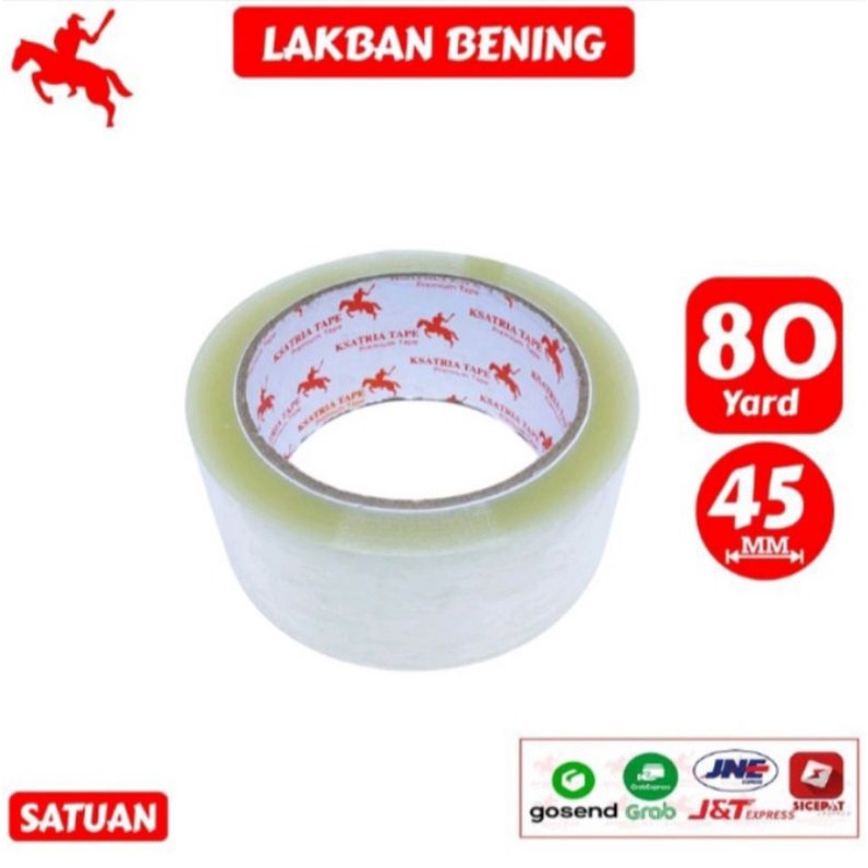 

Lakban Bening Ksatria Tape