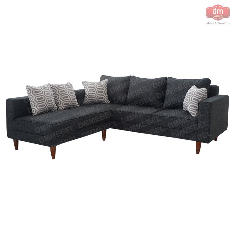 Sofa Minimalis Sudut Sudut L VERNANDA - DM Mebel