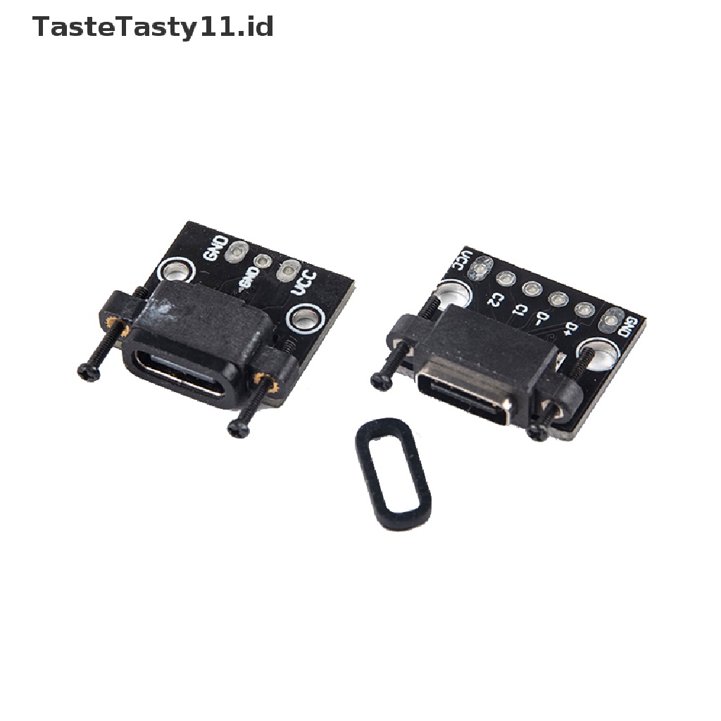 1 Pc Papan Uji PCB USB 3.1 Tipe C Female Dengan Sekrup Adapter