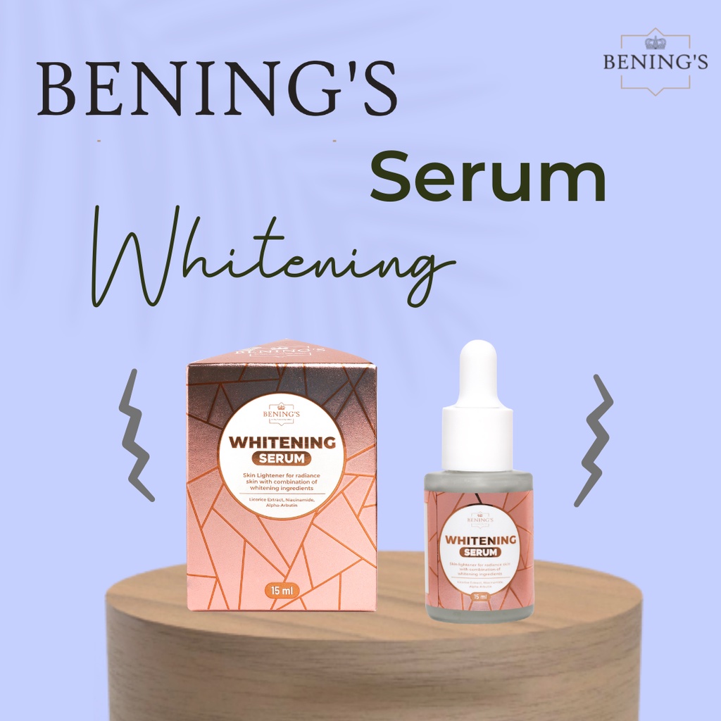 WHITENING SERUM Benings Bening's Skincare by Dr.Oky