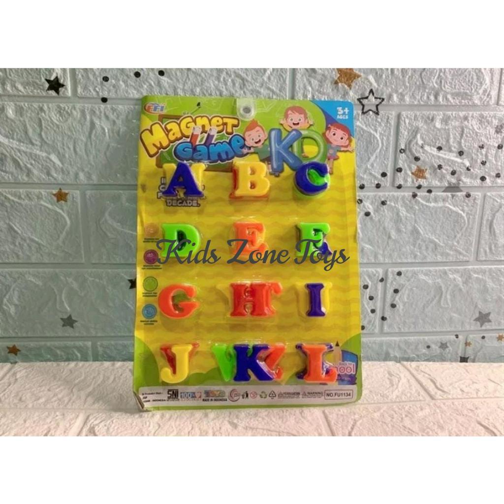 Mainan Anak Edukasi Huruf Alpabet FU1134 Mainan Magnetic Huruf ABCD
