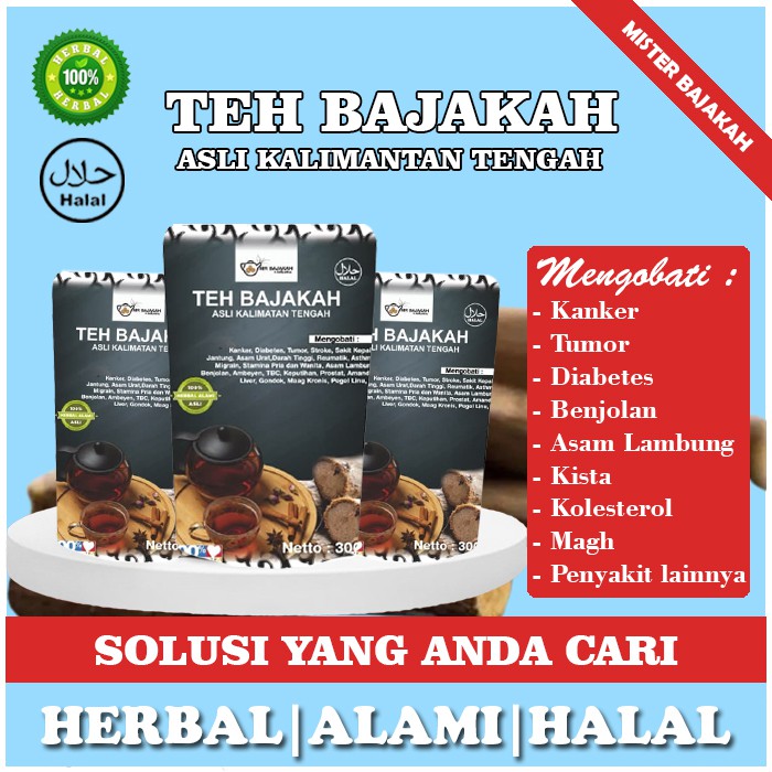 

MR BAJAKAH Teh Kayu Bajakah Asli Kalimantan Kualitas Terbaik Mengobati Kanker