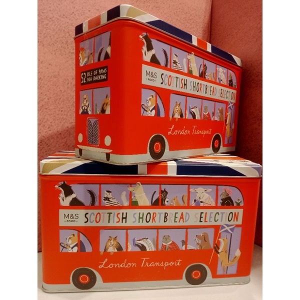 

Marks and Spencers Marks Spencer SCOTTISH SHORTBREAD BUS TIN MARKS SPENCER FOOD