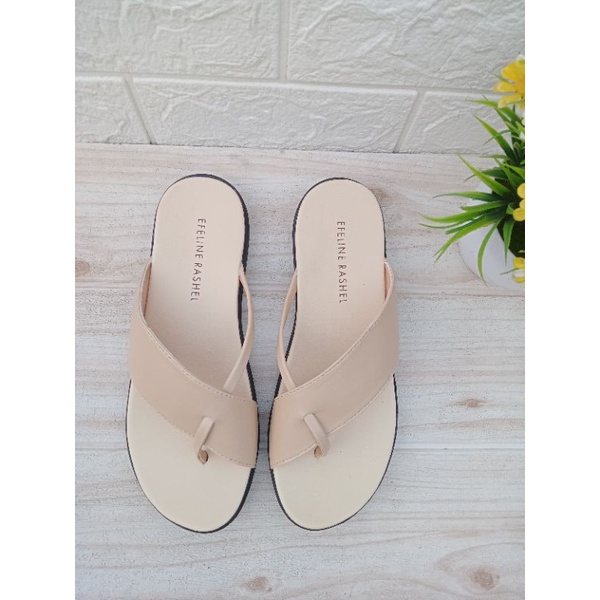 Sandal wanita flat japit slempang