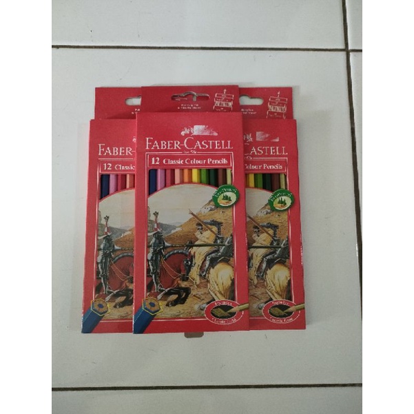 

pensil warna faber Castell isi 12 pcs