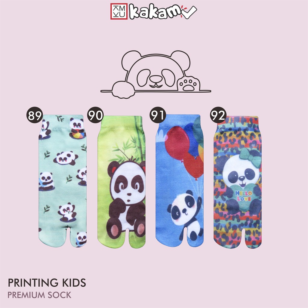 Kakamu Kaos Kaki Anak Printing Karakter 5