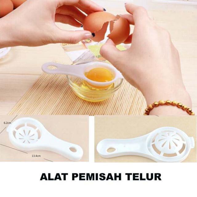 Alat Pemisah Putih Kuning Telur Egg Separator Sederhana Murah