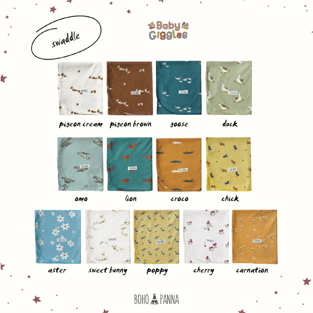 Bohopanna - Swaddle Motif / Bedong Bayi Motif