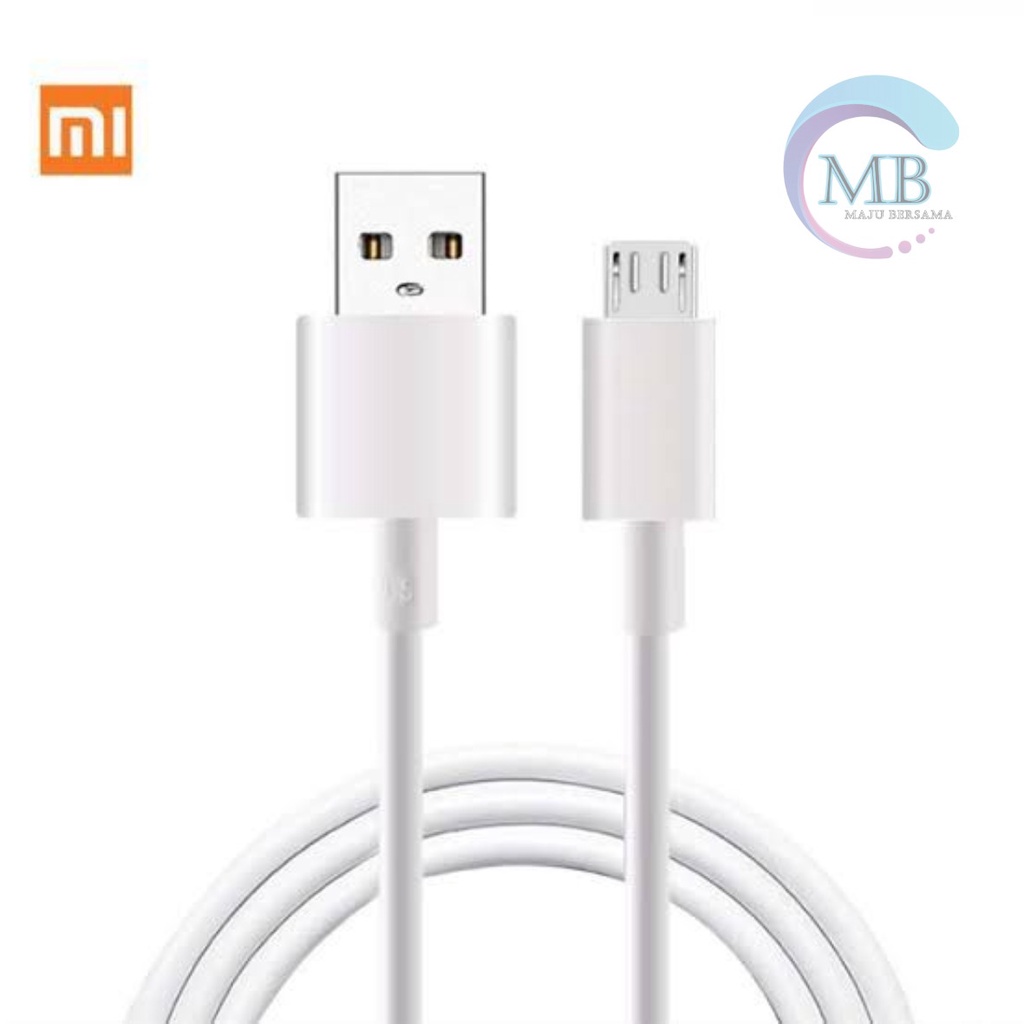 KABEL CABLE DATA ORI CABUTAN NONPACK XIAOMI FAST CHARGING MICRO USB PUTIH ORIGINAL 100% MB3548