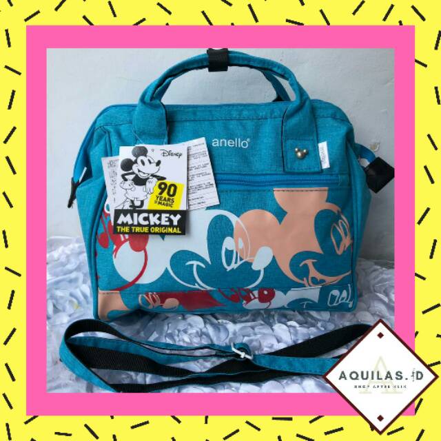 TAS JINJING / TAS RANSEL / TAS SELEMPANG / TAS ANELLO MICKEY MOUSE / HANDBAG / TAS SEKOLAH ANELLO