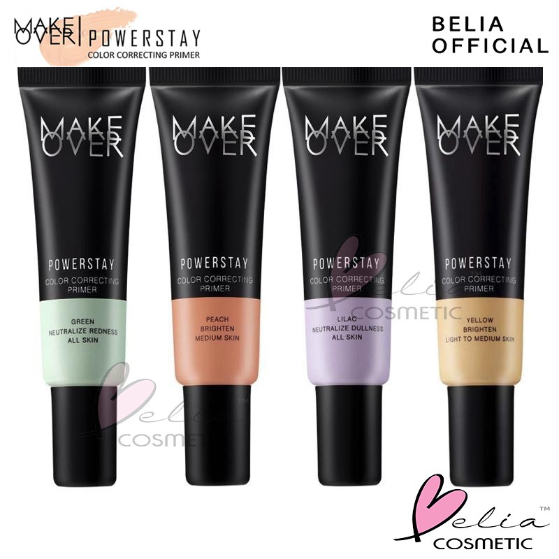 ❤ BELIA ❤ Make Over Powerstay Color Correcting Primer | Corrective Base Make Up Makeover