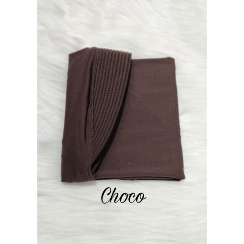 JILBAB SPORT/ HIJAB BERGO SPORT INSTAN PREMIUM/ BERGO HAMIDAH SPORT HIGH QUALITY-Choco