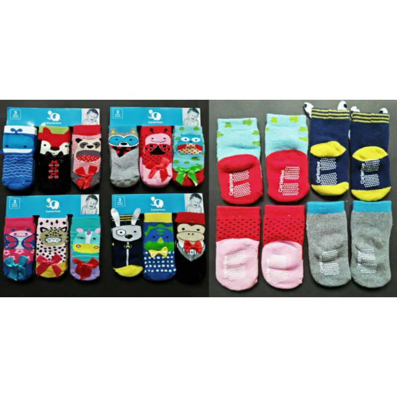 Kaos Kaki 3D Carterlove 3 In1