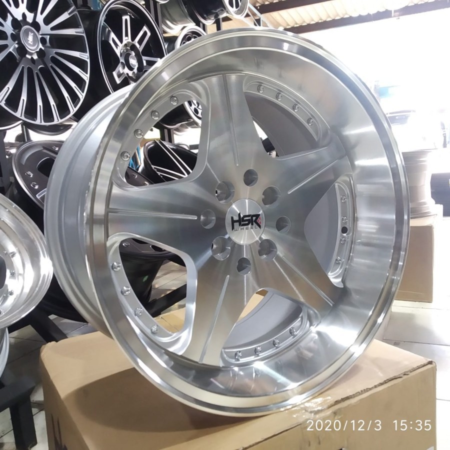 Velg Mobil Celong Ring 16 HSR ANAMBA Pelek r16 Lobang Baut 4x100 dan 4x114,3 Model Bintang