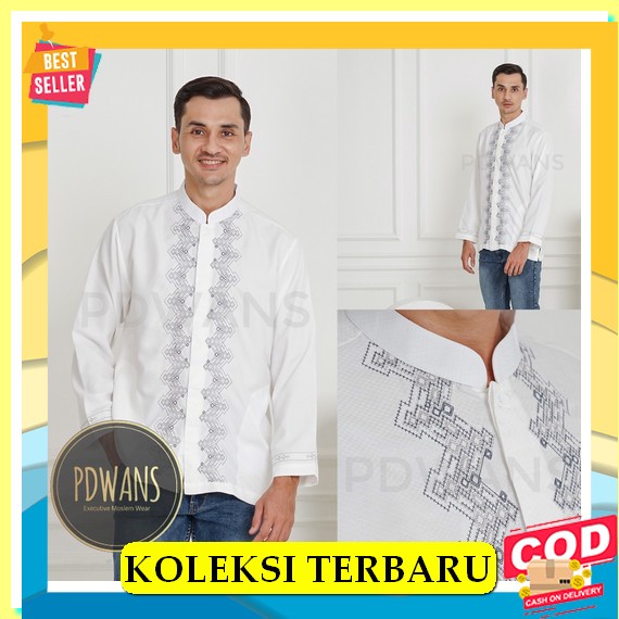 Koko Pria Elegan Bagus Premium Big Size Vv Neck Katun Oxford O2E9 Terbaru Ukuran Xxl Denim Original 