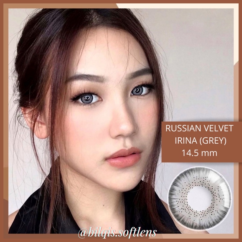 Russian Velvet Elena Mila Softlens - Softlens Russian 14.5mm