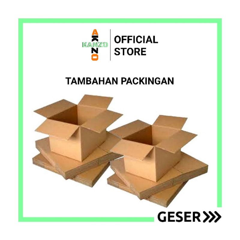 Kanzo - Tambahan Packingan Paket Dus Lebih Aman