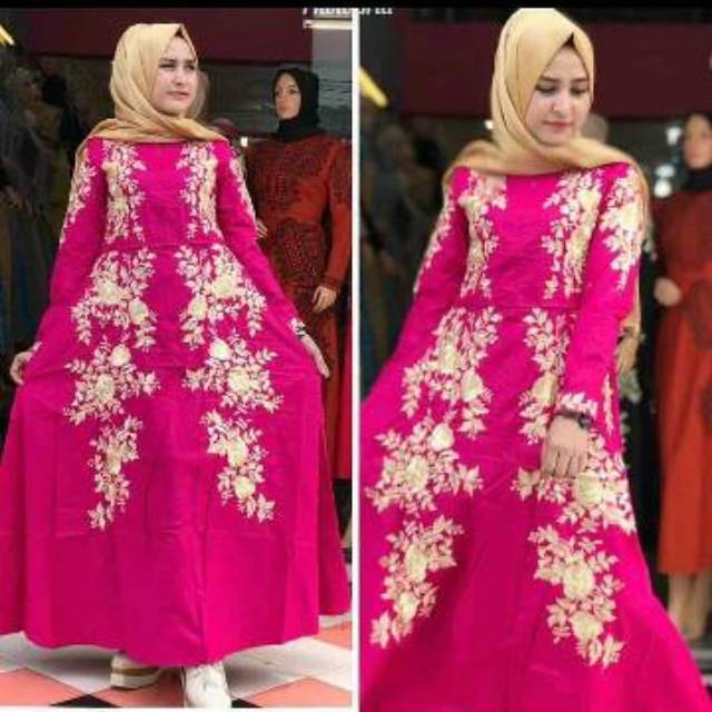 new dress bordir aceh