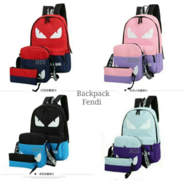 COWOK PRIA LAKI COCOK KULIAH SEKOLAH MAIN / PR OMO RANSEL DIMANNE 52333 IMPORT BAHAN DINIR T233