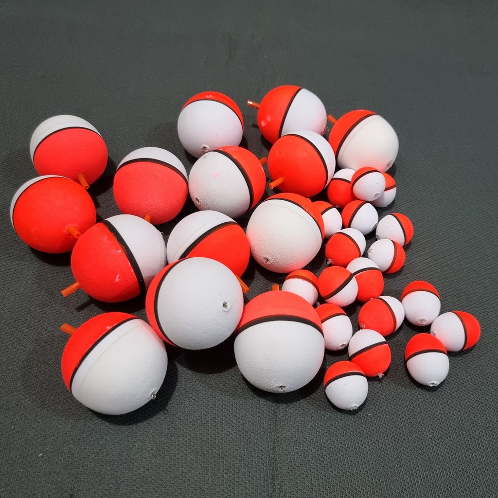 PELAMPUNG PANCING UKURAN KECIL. PELAMPUNG PANCING BULAT. PELAMPUNG KAIL PANCING. PELAMPUN PANCING