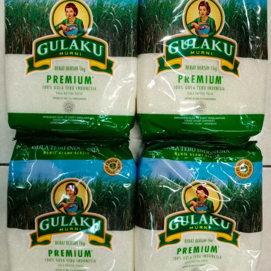 

Gula pasir 1kg Gulaku
